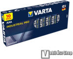 VARTA INDUSTRIAL PRO tartós elem, 10db / csomag, AAA, R3, 1.5V, alkáli (04003211111)