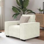 vidaXL krém bársony kanapéfotel 60 cm (4105008)