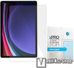 XPRO Samsung Galaxy Tab S10 Plus, S9 Plus, S8 Plus, S7 Plus, S7 FE, Xpro előlap védő karcálló edzett üveg, 0.33mm vékony, 9H, Arc Edge, A képernyő sík részét védi, Átlátszó