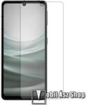 SUNSHINE Sharp Aquos sense7, SUNSHINE Flexible Nano Glass rugalmas edzett üveg képernyővédő, 1db, Ultra Clear, 7H, A képernyő sík részét védi (SUNS315608)