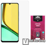 MyScreen Realme C61, C63, Narzo N63 4G, MYSCREEN CRYSTAL BacteriaFREE képernyővédő fólia, Crystal, 1db, 4H, Törlőkendővel, Antibakteriális, A képernyő sík részét védi, Átlátszó (M9284CCBF)