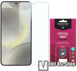 MyScreen Samsung Galaxy S24 5G (SM-S921), MYSCREEN CRYSTAL BacteriaFREE képernyővédő fólia, Crystal, 1db, 4H, Törlőkendővel, Antibakteriális, A képernyő sík részét védi, Átlátszó (M8072CCBF)