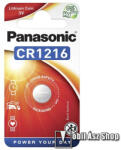 Panasonic gombelem (CR1216, 3V, lítium) 1db / csomag (CR-1216EL/1B) - mobilasz