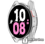  Okosóra műanyag védő tok / keret - ÁTLÁTSZÓ - SAMSUNG Galaxy Watch4 40mm (SM-R860) / Watch5 40mm (SM-R905F)