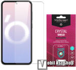 MyScreen Samsung Galaxy S24 FE (SM-S721), MYSCREEN CRYSTAL BacteriaFREE képernyővédő fólia, Crystal, 1db, 4H, Törlőkendővel, Antibakteriális, A képernyő sík részét védi, Átlátszó (M9276CCBF)