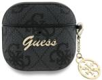 Guess Husa pentru Apple AirPods 4 - Guess 4G Charm Collection (GUA4G4GSMK) - Black