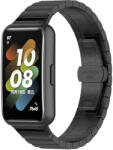 Techsuit Curea pentru Garmin Fenix 3/3 HR/5X/5X Plus/6X/6X Pro/7X/7X Pro Solar - Techsuit Watchband QuickFit 26mm (W012) - Black (KF2344037) - alcmobile