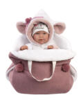 Llorens NEW BORN - păpușă realistă cu sunete și corp din țesătură moale - 42 cm - babymall - 363,16 RON Papusa