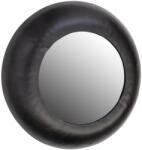 WOOOD Fekete fém függő tükör Pörkölt 50 cm (377063-Z)