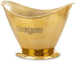 ART-POL Loyd design magasfényű arany pezsgős fém jégvödör Champagne France 26x35, 5x25cm (163301) - perfectodekor - 52 490 Ft