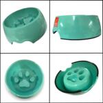 Nunbell Melamin habzsolásgátlós etető tál - kicsi - Zöld