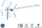 Edision Yagi 26-00-0002 Externă Antena TV (nu Necesită Alimentare) Argintie (26-00-0002)