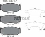 TEXTAR set placute frana, frana disc TEXTAR 2671001 (2671001)