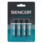Sencor 4db AA/ceruza tartós alkáli elem 1, 5 V SBA LR6 4BP AA ALK (35056533)