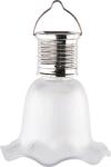 Praktiker Praktiker Szolár Led Függő Harang Ip44 Melegfehér 8, 5x10cm Műanyag átlátszó (26556)