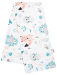 New Baby pelenka flanell Állatkák fehér - babycenter-online