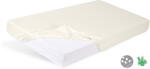BabyMatex Gumis vízálló lepedő Bamboo világos bézs 60x120cm