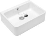 Villeroy & Boch O. novo - Chiuvetă ceramică cu montare pe blat, 60x50 cm, CeramicPlus, alb alpin 632200R1 (632200R1) Chiuveta