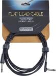 RockBoard Flat 3 m Egyenes - Pipa Hangszerkábel (RBO CAB FL 300BLK SA)