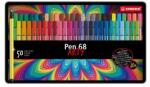 STABILO Тънкиписец Pen 68 50 цв в метална кутия