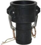  CAMLOCK gyorscsatlakozó "C" tip. "anya" tömlővéges, műanyag, 2 (CAMLOCK gyorscsatlakozó "C" műanyag, 2")