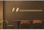 Opviq , 166PRG1207 , Waterwave , Fekete Színű , Csillár , LED Foglalattal (166PRG1207)