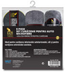 Kraftmann Set auto Kraftmann pentru curatenie cu 9 piese din microfibra (VPC1206)