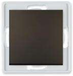 ALING-CONEL Aling-Conel PRESTIGE - 101N nyomógomb, 10A 250V, keret nélkül, soft fekete (60090. E1) (60090.E1)
