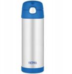Thermos Gyerek termosz szívószállal Thermos 0, 47l kék (120022)