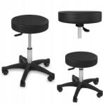 Physa Zsámoly kozmetikai hoker forgó szék gurulós Physa Aversa fekete (10040066)