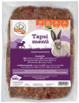 Farkaskonyha Tapsi Menü egyfehérjés fagyasztott BARF menü kutyának 500g