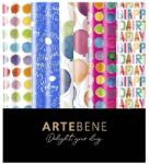  Artebene tekercses csomagolópapír (70x200 cm) Happy Birthday, lufis, 5-féle minta (5) (140539)