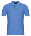 Ralph Lauren Rövid ujjú galléros pólók POLO COUPE DROITE EN COTON BASIC MESH Kék EU S - spartoo - 37 197 Ft