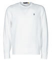 Ralph Lauren Pulóverek SWEAT COL ROND MOLTONE EN COTON LOGO PONY PLAYER Fehér EU XL