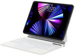 Baseus Brilliance Apple iPad 10.9 2022 / iPad 11 2025, billentyűzetes tok trackpaddel, fehér (ARJK020002)