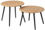 J-line Két bambusz dohányzóasztal készlet J-line Bimbo 68/68 cm (J-28731)