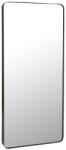 J-line Fekete fém függő tükör J-line Dolly 180 x 80 cm (J-46331)