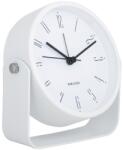 Present Time Fehér fém nagy ébresztőóra (KA5989WH)