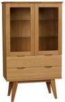 Rowico Tölgy vitrin ROWICO FILIPPA 140 x 81 cm (RO-113778)