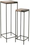 J-line 2 db bronz fém asztali készlet J-line Ft 41 x 41/31 x 31 cm (J-35918)
