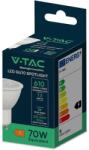 V-TAC GU10 LED spot égő 7.5W hideg fehér 38° - SKU 218771 (218771)