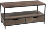 J-line Barna fa dohányzóasztal J-line Conrad 120 x 50 cm (J-78552)