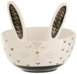 J-line Két fehér kerámia tál készlet, J-Line Bitto fogantyúkkal (J-21432)