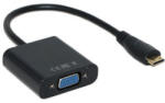 HOPE R Cablu convertor mini HDMI tata la VGA mama, HOPE R (HPR7HV004N17)
