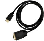 HOPE R Cablu convertor HDMI tata Full HD 1080p la VGA tata, 1.8m, negru (CHDMIVGA18HP)