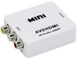 HOPE R Mini convertor AV(RCA) la HDMI, 1080p, video si audio stereo, HOPE R (CAVHDMHP)