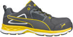 PUMA Pace 2.0 Yellow low S1P ESD HRO SRC munkavédelmi cipő Szürke / Sárga - 40