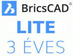  BricsCAD Lite új előfizetés 3 évre (LIT-SU-SUB-NEW-NA-3Y)