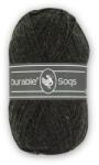 DURABLE Soqs 412 Phantom - sötétszürke gyapjú zoknifonal