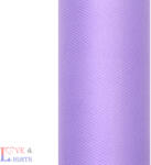  Tüll egyszínű, lila, 0, 3 x 9 m (1 db / 9 lm)